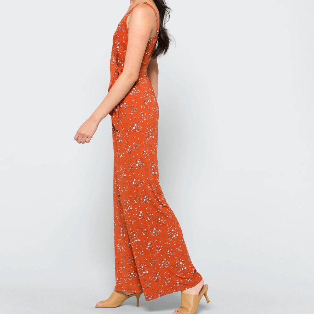 Kaileigh Rochelle Knit Jumpsuit 🧡💮